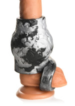 Load image into Gallery viewer, Creature Cocks Night Prowler Silicone Penis Sleeve and Ball Stretcher