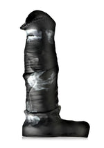 Load image into Gallery viewer, Creature Cocks Stallion Silicone Penis Extension - Black/Gray/Grey