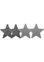 Load image into Gallery viewer, Dark Angel Stars - Silver/White