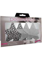 Load image into Gallery viewer, Dark Angel Stars - Silver/White