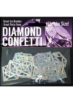 Load image into Gallery viewer, Diamond Mylar Confetti Silver Jumbo Size - Silver