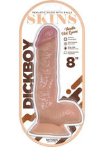 Load image into Gallery viewer, Dickboy Skins Vanilla Lovers Dildo - Vanilla - 8in