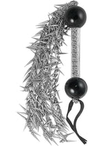 Load image into Gallery viewer, Dominant Submissive Collection Spike Chaine Whip - Metal/Silver