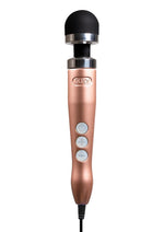 Load image into Gallery viewer, Doxy Die Cast 3 Wand Plug-In Body Massager - Black/Rose Gold - Small