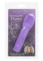 Load image into Gallery viewer, Dr. Laura Berman Rechargeable Silicone Flutter Vibrator - Purple