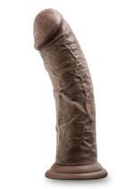 Load image into Gallery viewer, Dr. Skin Glide Self Lubricating Dildo - Chocolate - 8in