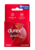 Load image into Gallery viewer, Durex Extra Sensitive Condoms - 3-Pack