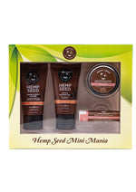 Load image into Gallery viewer, Earthly Body Hemp Seed Mini Mania Travel Bath and Body Set Isle Of You