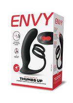 Load image into Gallery viewer, Envy Remote Prostate Vibe and Cock Ring - Black