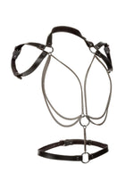 Load image into Gallery viewer, Euphoria Collection Multi Chain Halter - Black - Plus Size