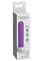 Load image into Gallery viewer, Fantasy For Her Rechargeable Bullet Vibrator Waterproof Multi Speed - Purple