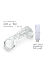 Load image into Gallery viewer, Fantasy X-Tensions Vibrating Cock Sling Sleeve Waterproof - Clear - 5.5in