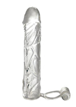 Load image into Gallery viewer, Fantasy X-Tensions Vibrating Super Sleeve Extension Waterproof