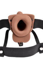 Load image into Gallery viewer, Fetish Fantasy Hollow Rechargeable Strap-On with Balls