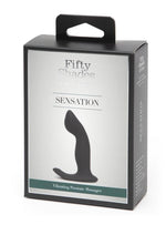 Load image into Gallery viewer, Fifty Shades Of Grey Sensation Rechargeable Silicone P-Spot Vibrator - Black