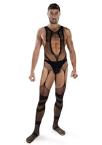 Load image into Gallery viewer, Fishnet Open-Crotch Bodystocking