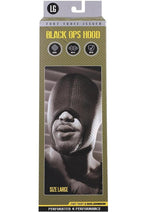 Load image into Gallery viewer, Fort Troff Black Ops Hood - Black - Large
