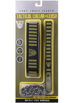 Load image into Gallery viewer, Fort Troff Tactical Collar and Leash - Black