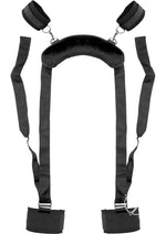 Load image into Gallery viewer, Frisky Deluxe Spread Me Positioning Aid - Black/Clear