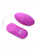 Load image into Gallery viewer, Frisky Scrambler 28x Rechargeable Vibrating Egg with Remote Control - Purple