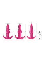 Load image into Gallery viewer, Frisky Thrill Trio Anal Plug