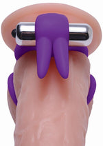 Load image into Gallery viewer, Frisky Throbbin Hopper Cock and Ball Ring with Vibrating Clit Stimulator