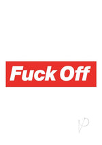 Load image into Gallery viewer, Fuck Off Enamel Pin - Red/White
