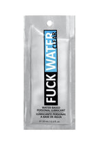 Load image into Gallery viewer, Fuck Water Clear H2o Lubricant Foil - .3oz - Pack