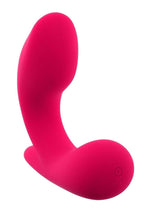 Load image into Gallery viewer, Gender X All About The Bass Rechargeable Silicone Vibrator with Remote - Red