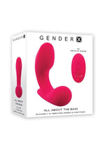 Load image into Gallery viewer, Gender X All About The Bass Rechargeable Silicone Vibrator with Remote