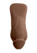Load image into Gallery viewer, Gender X Tpe Packer Dildo - Chocolate - 4in