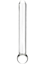 Load image into Gallery viewer, Glas Straight Glass Dildo - Clear - 7in