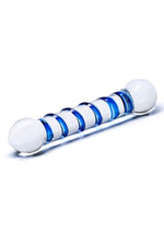 Load image into Gallery viewer, Glass Spiral Glass Textured Dildo