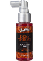 Load image into Gallery viewer, Goodhead Deep Throat Oral Anesthetic Spray Sexy Cinnamon - 2oz