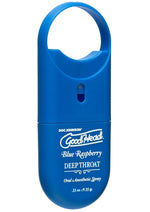 Load image into Gallery viewer, Goodhead Deep Throat To-Go Oral Anesthetic Spray Blue Raspberry - .33oz