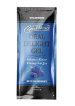 Load image into Gallery viewer, Goodhead Oral Delight Gel .24oz Bulk (48 Pieces) - Blue Raspberry