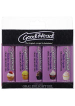Load image into Gallery viewer, Goodhead Oral Delight Gel Cupcakes - 1oz - 5 Pack