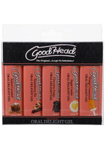 Load image into Gallery viewer, Goodhead Oral Delight Gel Desserts - 1oz - 5 Pack