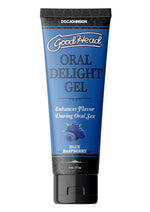 Load image into Gallery viewer, Goodhead Oral Delight Gel Flavored Blue Raspberry - 4oz - Bulk