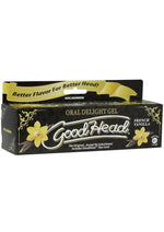 Load image into Gallery viewer, Goodhead Oral Delight Gel Flavored French Vanilla - 4oz