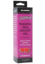 Load image into Gallery viewer, Goodhead Warming Head Oral Delight Gel Flavored Watermelon - 4oz