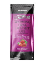 Load image into Gallery viewer, Goodhead Warming Oral Delight Gel .24oz Bulk (48 Pieces) - Strawberry