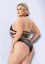 Load image into Gallery viewer, Halter Top Wetlook Teddy-Q
