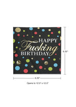Load image into Gallery viewer, Happy F'n Birthday Napkins