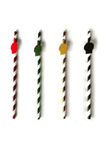 Load image into Gallery viewer, Happy F'n Birthday Tall Party Straws - Assorted Colors - 8 Per Pack