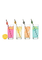 Load image into Gallery viewer, Happy F'n Birthday Tall Party Straws
