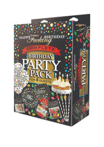Load image into Gallery viewer, Happy Fucking Birthday Party - Black - Pack