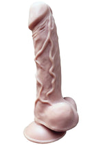 Load image into Gallery viewer, Hard Drive Skinsations Realistic Silicone Dildo - Vanilla - 8in