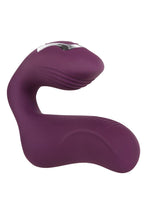 Load image into Gallery viewer, Helping Hand Silicone Rechargeable Finger Vibrator - Purple
