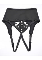 Load image into Gallery viewer, High Waisted Corset Strap-On - Black